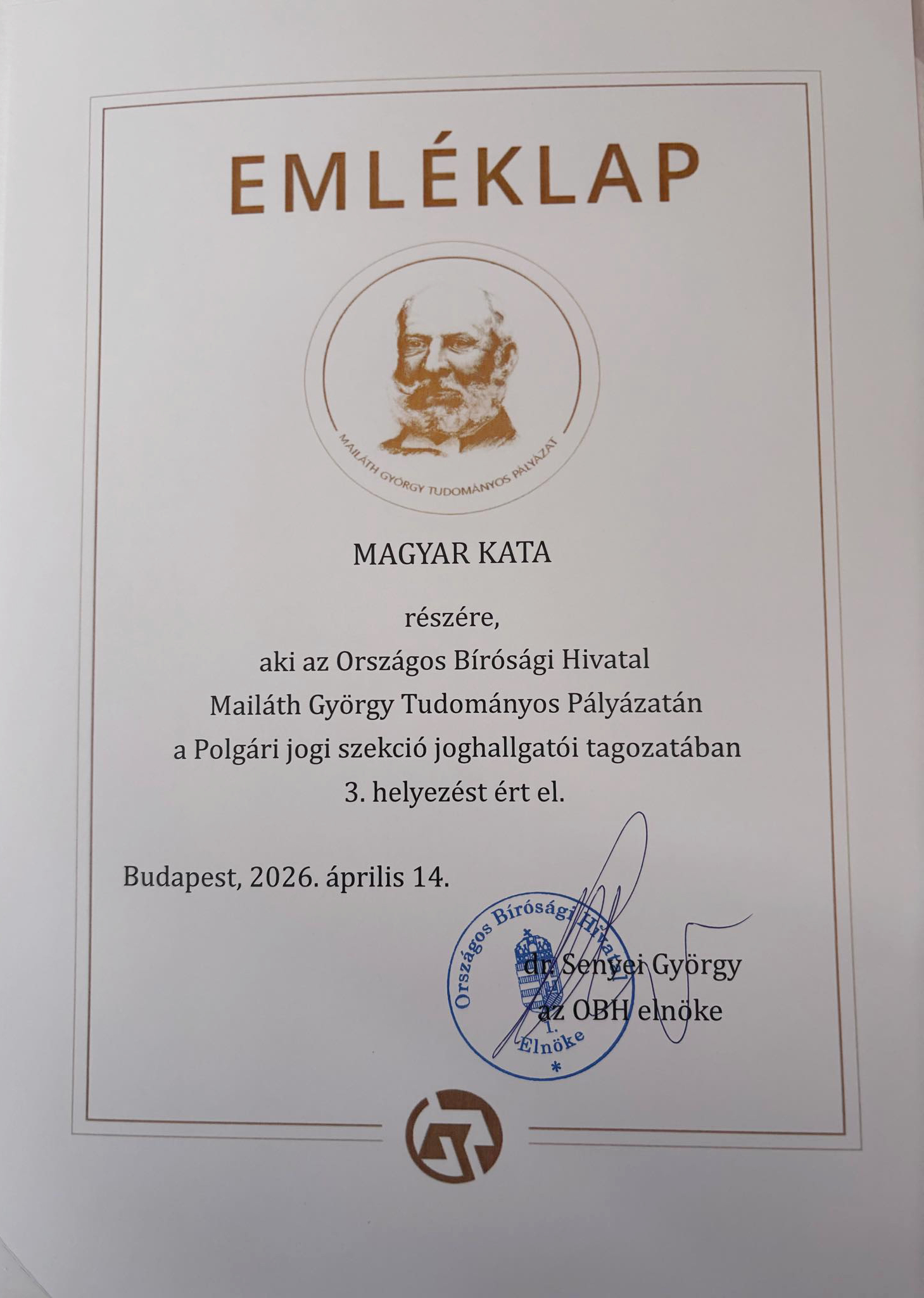 emléklap