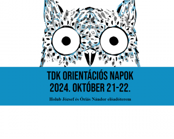 őszi TDK orientációs napok